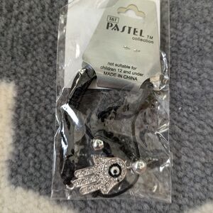 New Hand Charm braided Bracelet